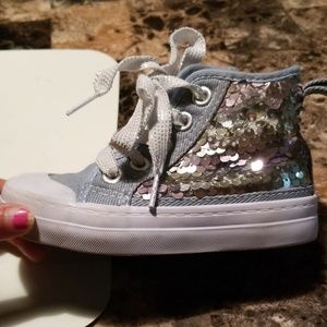 Denim blue Jean shoes